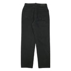 CALVIN KLEIN JEANS Womens Black Regular Straight Denim Medium W28 L29 Zip Cotton