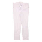 LEVI'S Womens Cotton Blend Pink Slim Skinny Trousers W30 L25