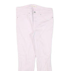 LEVI'S Womens Cotton Blend Pink Slim Skinny Trousers W30 L25