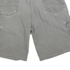 CARHARTT Mens Cargo Grey Shorts XL W38 Cotton Blend Workwear Durable