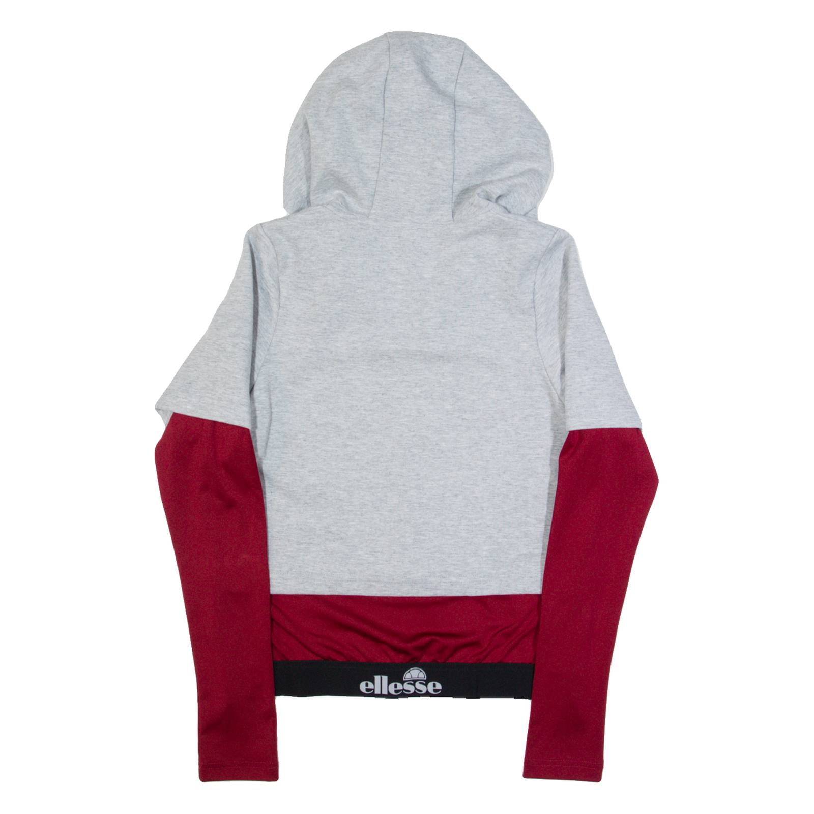 ELLESSE Womens Grey Hoodie UK 8