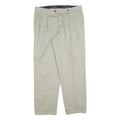 MCGREGOR Mens Cotton Blend Beige Regular Fit Straight Leg Trousers W34 L30