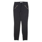 TOMMY HILFIGER Womens Trousers Black Slim Skinny Viscose W26 L28