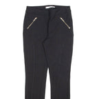 TOMMY HILFIGER Womens Trousers Black Slim Skinny Viscose W26 L28