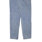 LEVI'S Womens Jeans Blue Relaxed Straight Denim Medium W26 L32 Cartoon Patch