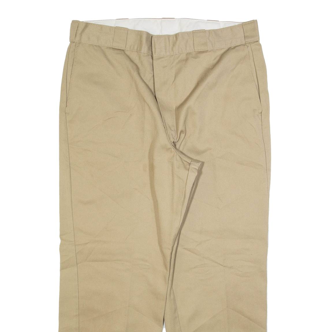 DICKIES Mens Trousers Beige Regular Straight W38 L29