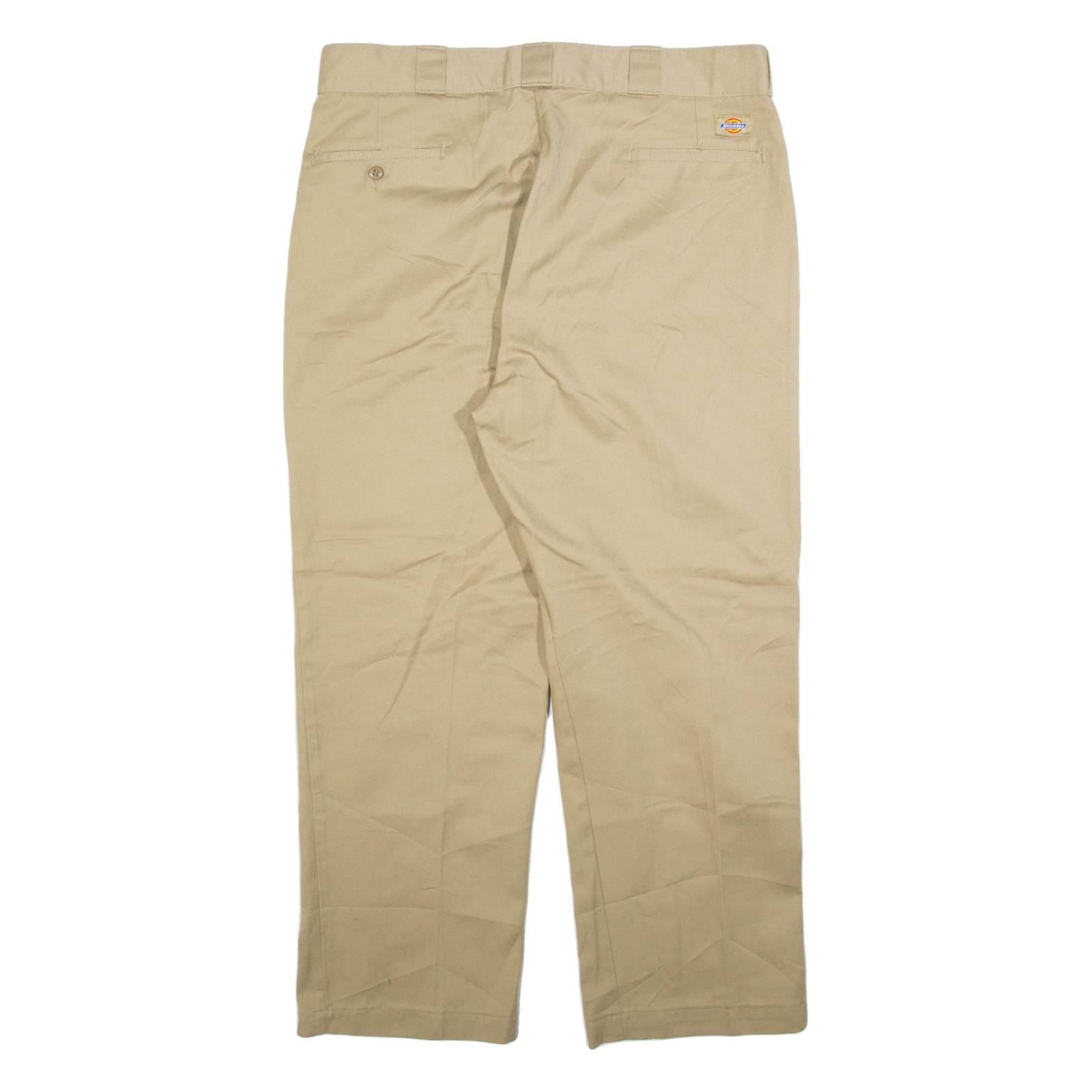 DICKIES Mens Trousers Beige Regular Straight W38 L29