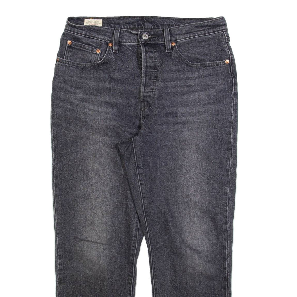 LEVI'S 501 BIG E Jeans Womens Grey Regular Straight W31 L28