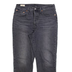 LEVI'S 501 BIG E Jeans Womens Grey Regular Straight W31 L28
