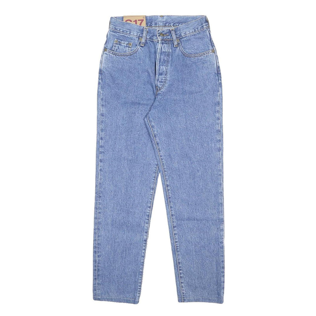 CEDIXSEPT STREETERS Womens Slim Blue Denim Medium W25 L26 Zip Button Jeans
