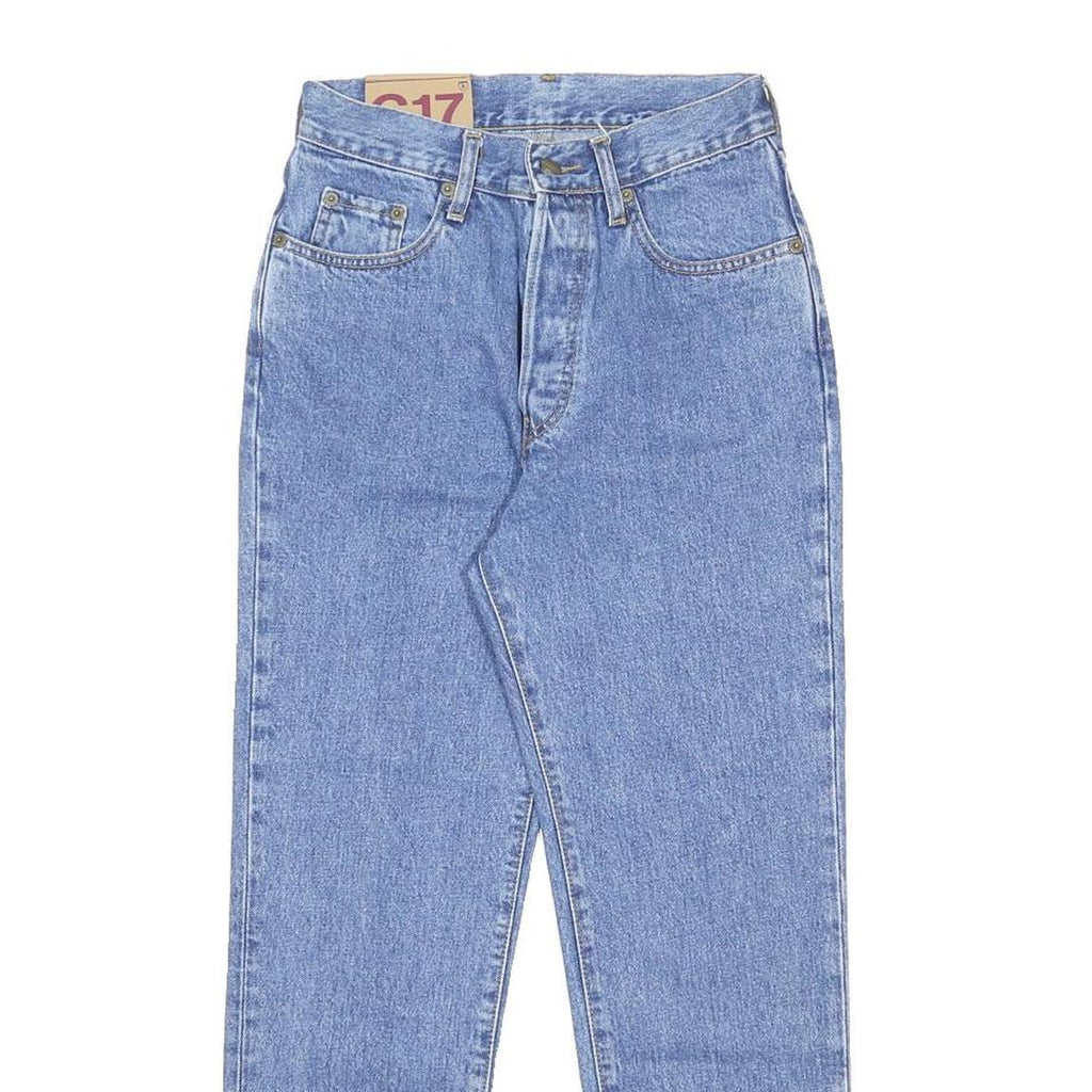 CEDIXSEPT STREETERS Womens Slim Blue Denim Medium W25 L26 Zip Button Jeans