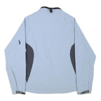 JACK WOLFSKIN Womens Blue & Grey Outdoor Jacket XL Polyester Blend Zip