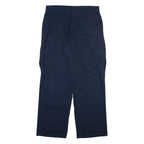 DICKIES Cargo Mens Trousers Blue Regular Straight W32 L30