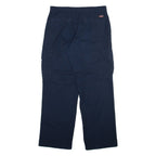 DICKIES Cargo Mens Trousers Blue Regular Straight W32 L30