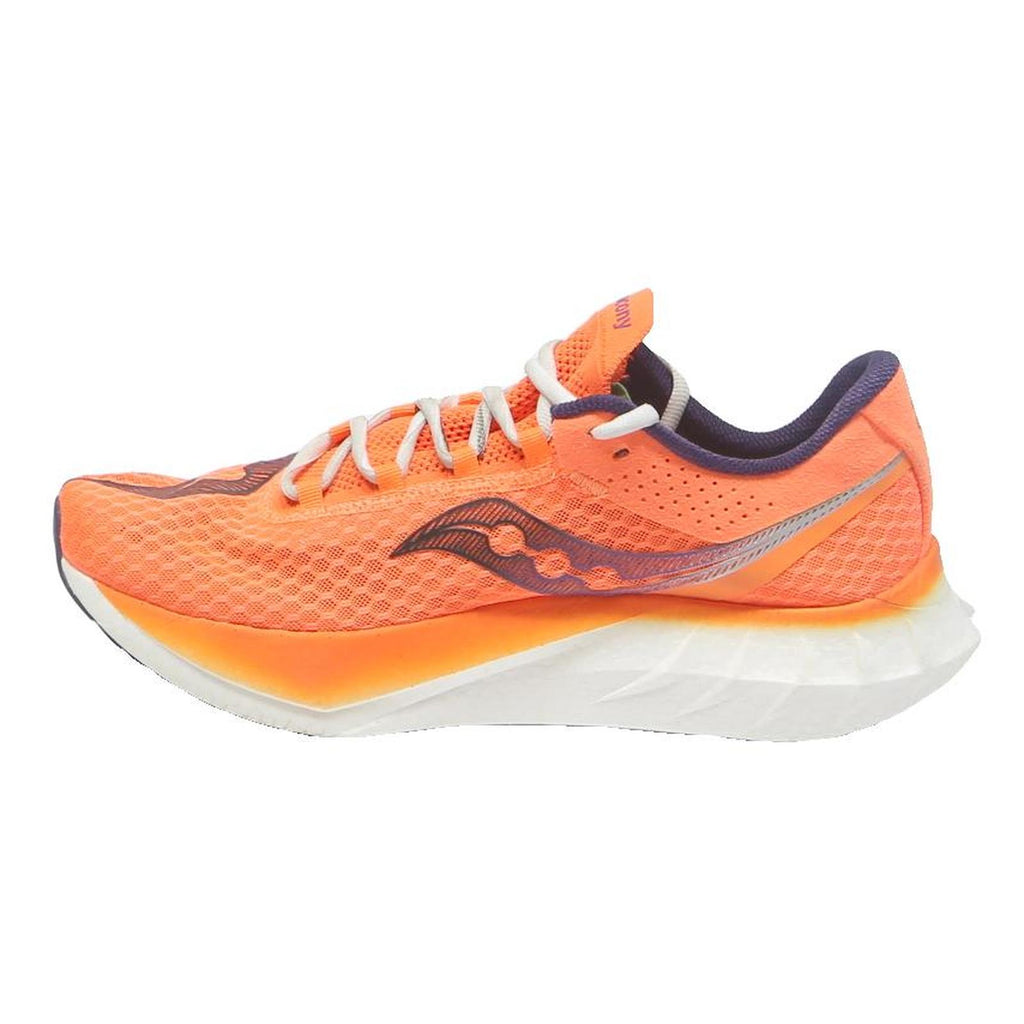 SAUCONY Endorphin Pro Mens Low Top Trainers Orange Synthetic UK 9.5 Lightweight