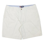 CHAPS Mens White Casual Shorts XL W36 Cotton Blend Classic Fit Summer