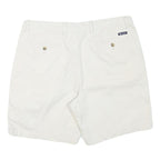 CHAPS Mens White Casual Shorts XL W36 Cotton Blend Classic Fit Summer