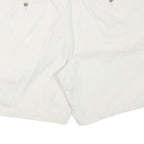 CHAPS Mens White Casual Shorts XL W36 Cotton Blend Classic Fit Summer
