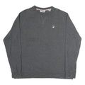 LEVI'S Mens Grey Crew Neck 2XL Cotton Sweatshirt Casual Pullover