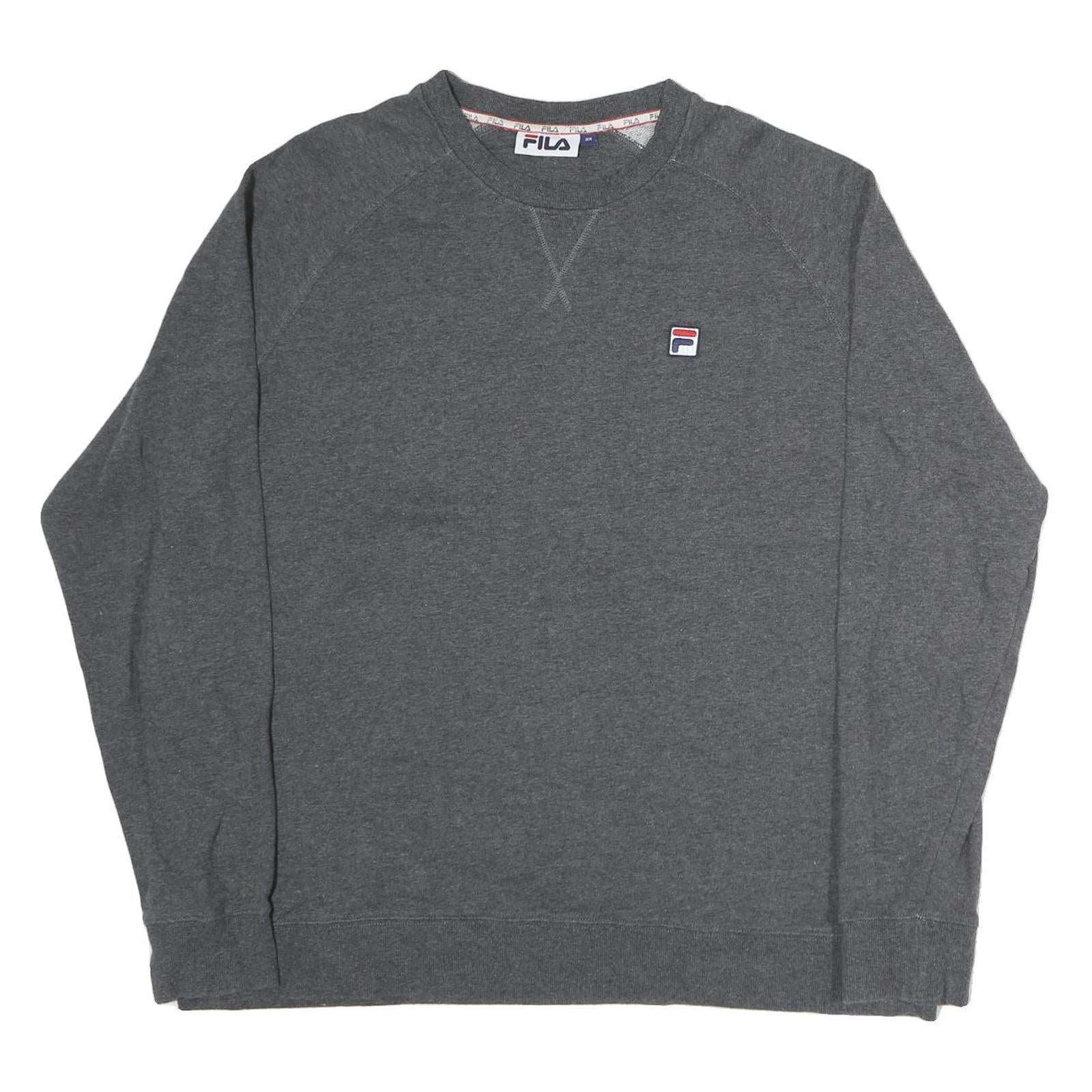 LEVI'S Mens Grey Crew Neck 2XL Cotton Sweatshirt Casual Pullover