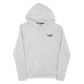 PUMA Womens Grey Hoodie S Cotton Blend Pullover Hooded Sweatshirt Casual
