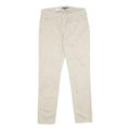 TOMMY HILFIGER Womens Cotton Blend Beige Slim Trousers W29 L29 Casual