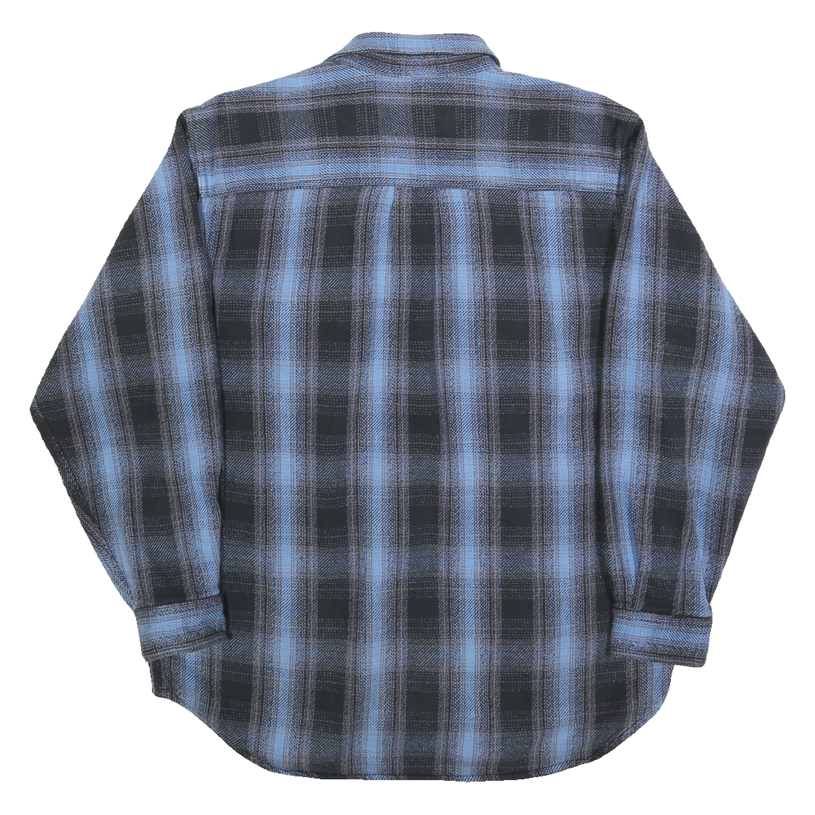 FIELD & STREAM Mens Blue & Black Check Shirt M Cotton Blend Casual Classic