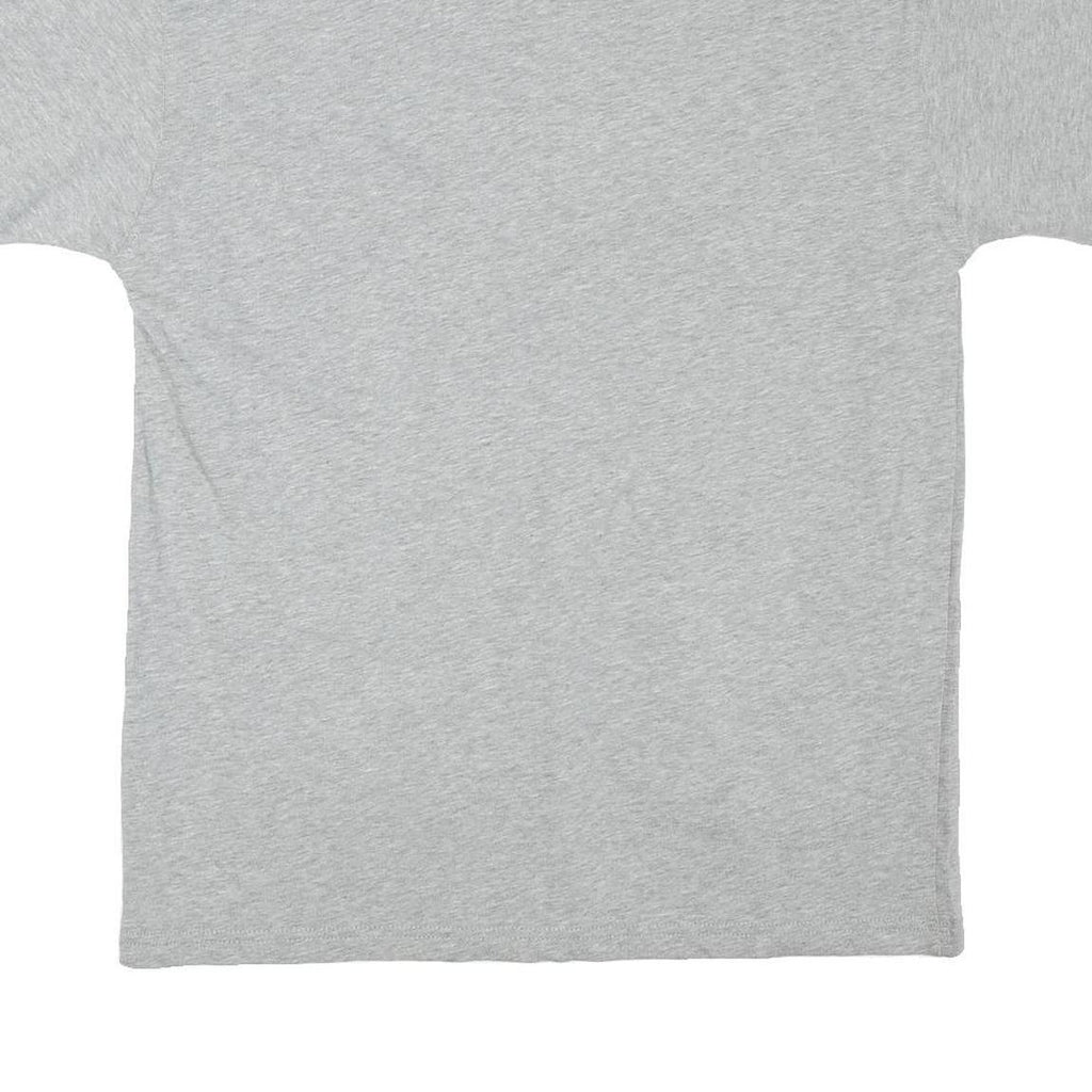 NIKE Mens Grey Short Sleeve Crew Neck T-Shirt S Cotton Blend Casual Sport