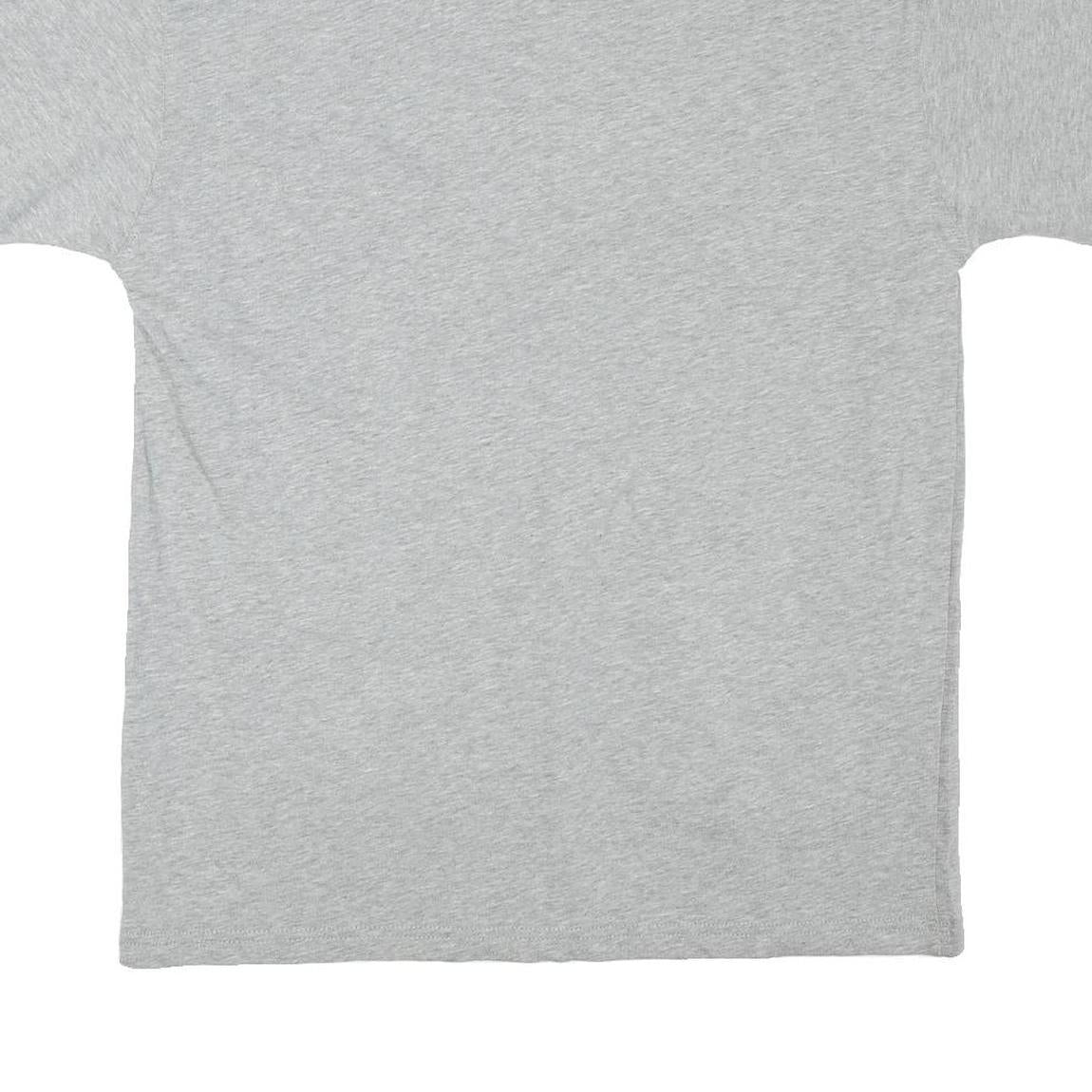 NIKE Mens Grey Short Sleeve Crew Neck T-Shirt S Cotton Blend Casual Sport