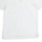 CHAPS Mens White Short Sleeve Plain Polo Shirt M Classic Cotton Casual