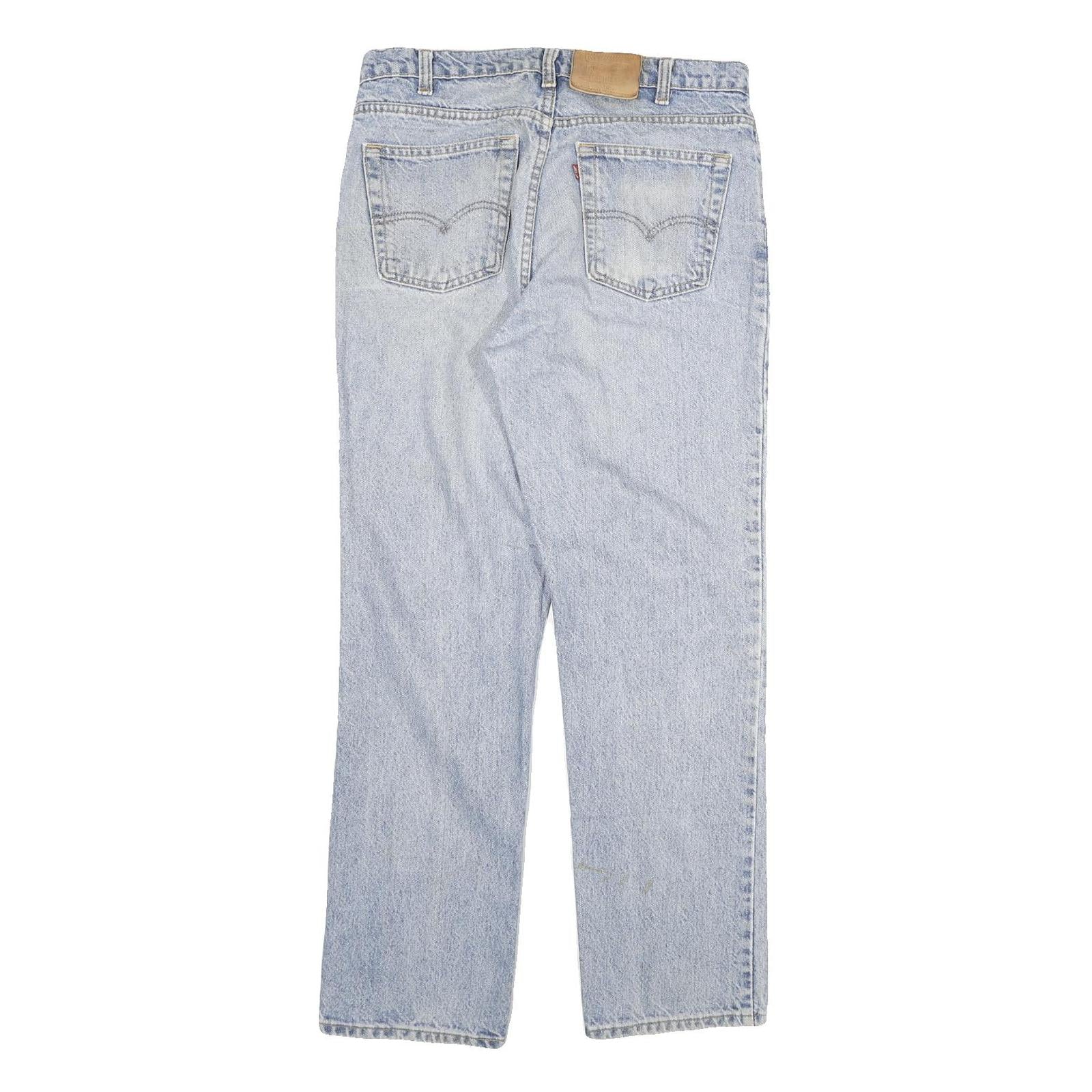 LEVI'S Mens Jeans Blue Regular Straight Denim Light W30 L29 Classic Fit