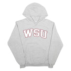 CHAMPION Mens Grey WSU Pullover Hoodie M Casual Cotton Blend Sweatshirt