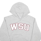CHAMPION Mens Grey WSU Pullover Hoodie M Casual Cotton Blend Sweatshirt