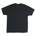 RUSSELL ATHLETIC Mens Black Noblesville East Football Graphic T-Shirt L Short
