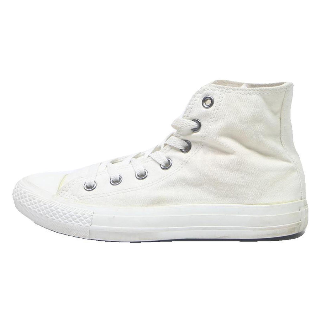 CONVERSE Chuck Taylor All Star Womens High Top Trainers White Canvas UK 6