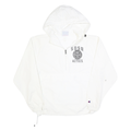 CHAMPION Mens White Sdsu Aztecs Hoodie Jacket S Polyester Plain Zip Hooded