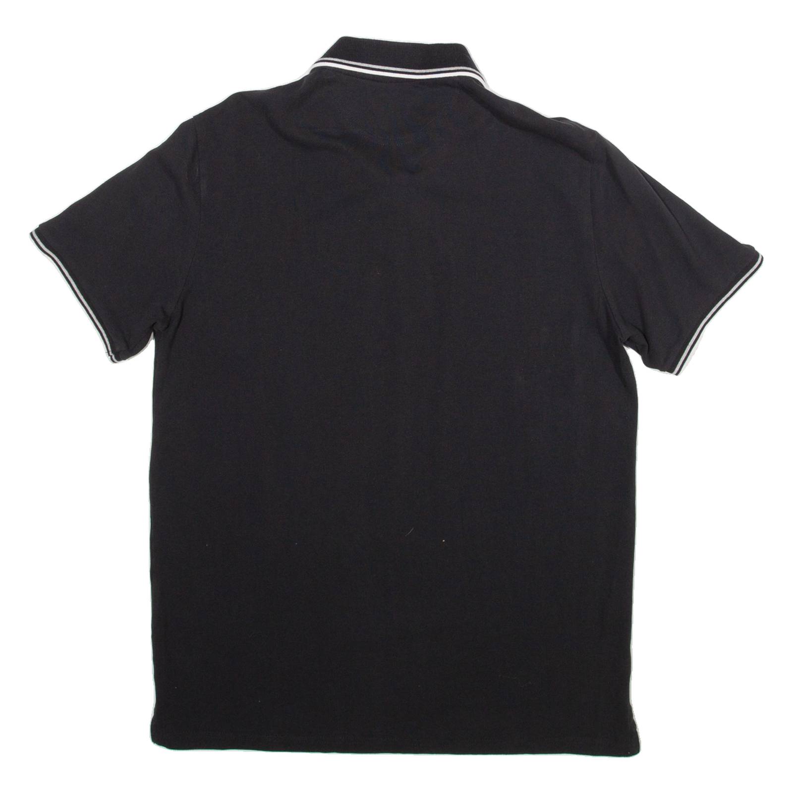 CHAMPION Mens Polo Shirt Black L