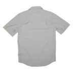 CARHARTT Mens Grey Workwear Shirt S Short Sleeve Button Pocket