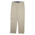 NAUTICA Mens Trousers Beige Regular Straight W32 L30