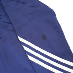 ADIDAS Mens Navy Blue & Light Blue Track Jacket S Polyester Zip Sportswear