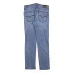 LEVI'S Mens Slim Blue Denim Jeans W33 L32 Classic Cotton Blend Zip Closure