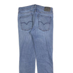 LEVI'S Mens Slim Blue Denim Jeans W33 L32 Classic Cotton Blend Zip Closure