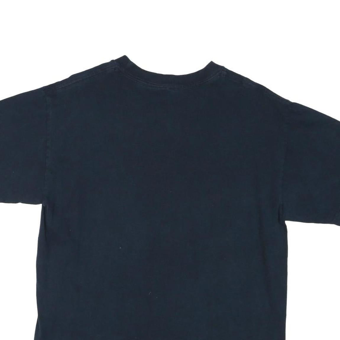 ADIDAS Mens Black Sabres Hockey Graphic T-Shirt M Short Sleeve Crew Neck