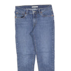 LEVI'S Womens Jeans Blue Slim Skinny Denim Medium W27 L27 Classic Zip Fastening