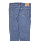 LEVI'S Womens Jeans Blue Slim Skinny Denim Medium W27 L27 Classic Zip Fastening