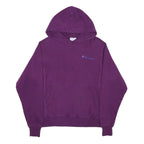 CHAMPION REVERSE WEAVE Mens Purple Hoodie S Cotton Blend Pullover Hooded