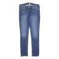 TRUE RELIGION Womens Jeans Blue Slim Skinny Denim Medium W32 L32 Classic Zip