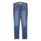 TRUE RELIGION Womens Jeans Blue Slim Skinny Denim Medium W32 L32 Classic Zip