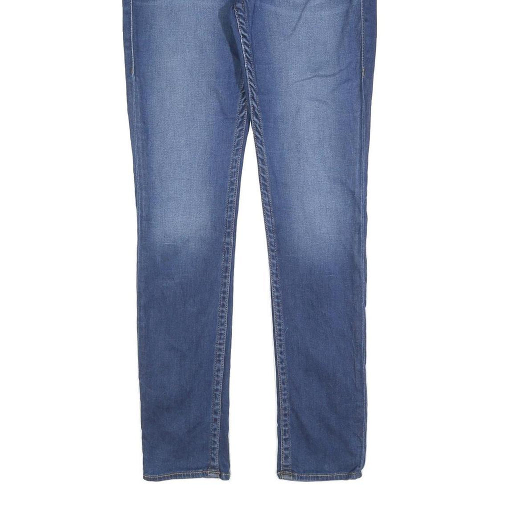 TRUE RELIGION Womens Jeans Blue Slim Skinny Denim Medium W32 L32 Classic Zip