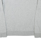 CALVIN KLEIN JEANS Womens Grey Cotton Blend Crew Neck M Logo Sweatshirt